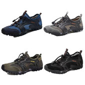 2023 Νέα Ανδρικά Διχτυωτά Παπούτσια Νερού Αντιολισθητικά και Γρήγορα Στέγνωμα Αναπνεύσιμα Αθλητικά Παπούτσια Παραλίας Πεζοπορία Ψάρεμα Σέρφινγκ Παπούτσια βόλτας