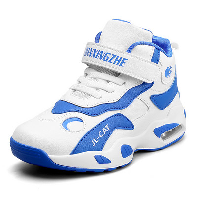 Bērnu zīmola basketbola apavi Brīvdabas meiteņu sporta skriešanas apavi Studentu zēnu augstas kvalitātes basketbola apavi 28-40