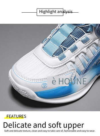 Детски баскетболни обувки Нови маратонки за момче Модни дишащи неплъзгащи се висококачествени баскетболни обувки за момичета Размер 30-39