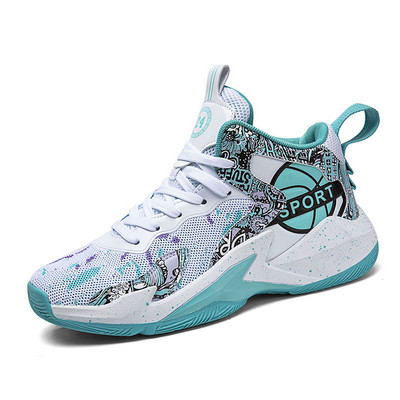 Muške košarkaške tenisice Visoke čizme za amortizaciju Izdržljiva obuća Muške košarkaške tenisice za vježbanje u teretani35-45