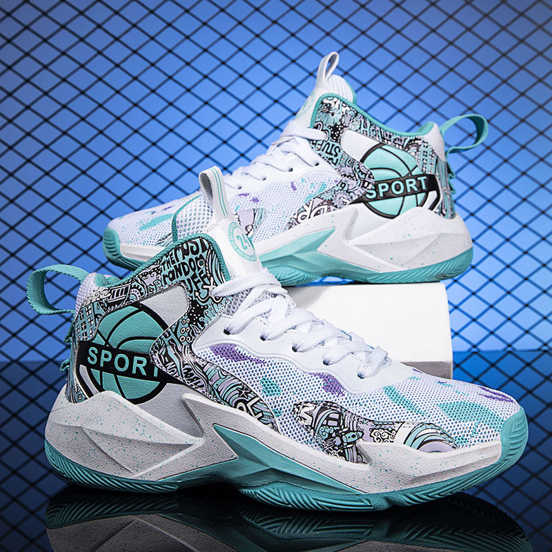 Muške košarkaške tenisice Visoke čizme za amortizaciju Izdržljiva obuća Muške košarkaške tenisice za vježbanje u teretani35-45