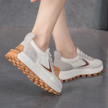 Νέα γυναικεία αθλητικά παπούτσια γκολφ Μπεζ κλασικά αθλητικά παπούτσια για εξωτερικούς χώρους Γυναικεία γυμναστική για προπόνηση γκολφ Comfort αθλητικά παπούτσια με γρασίδι