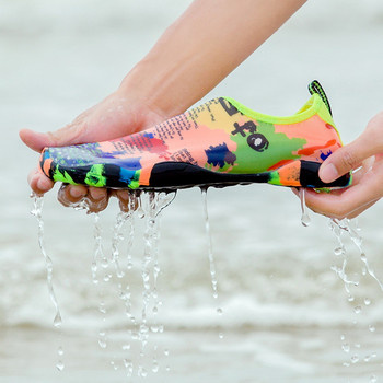 Unisex Παπούτσια Κολύμβησης Νερό Γιόγκ Γυναίκες άντρες ξυπόλυτοι υπαίθρια σανδάλια παραλίας Upstream Aqua παπούτσια Αντιολισθητικά Παπούτσια θαλάσσιας κατάδυσης ποταμού