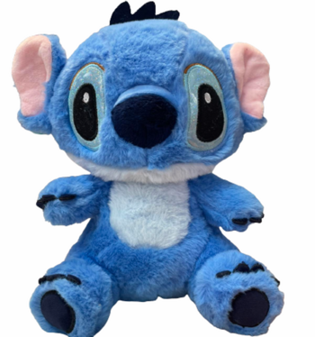 Играчка Stitch, Плюшена, Синя, 25х17 см.