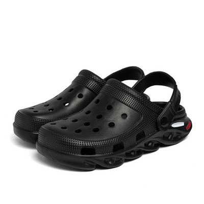 BOANXIL férfi, alkalmi, uniszex papucs, kényelmes, kültéri, kényelmes strandszandál, légáteresztő, könnyű kerti cipő, 40-45 méret