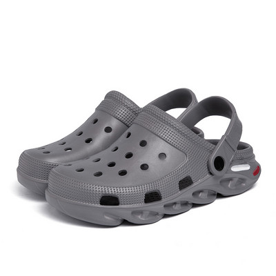 BOANXIL férfi, alkalmi, uniszex papucs, kényelmes, kültéri, kényelmes strandszandál, légáteresztő, könnyű kerti cipő, 40-45 méret