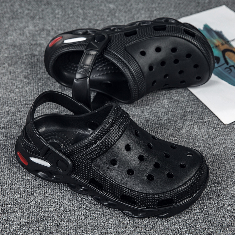 BOANXIL férfi, alkalmi, uniszex papucs, kényelmes, kültéri, kényelmes strandszandál, légáteresztő, könnyű kerti cipő, 40-45 méret