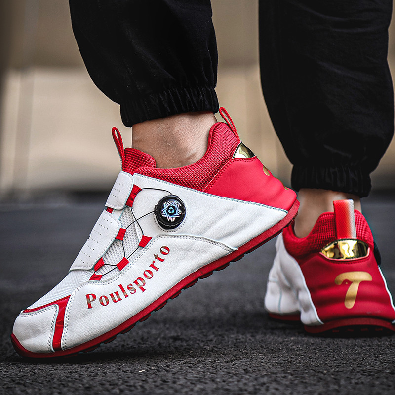 Hálós, légáteresztő golfcipők Férfi fitnesz csúszásmentes kocogócipők Férfi kültéri füves golfcipők