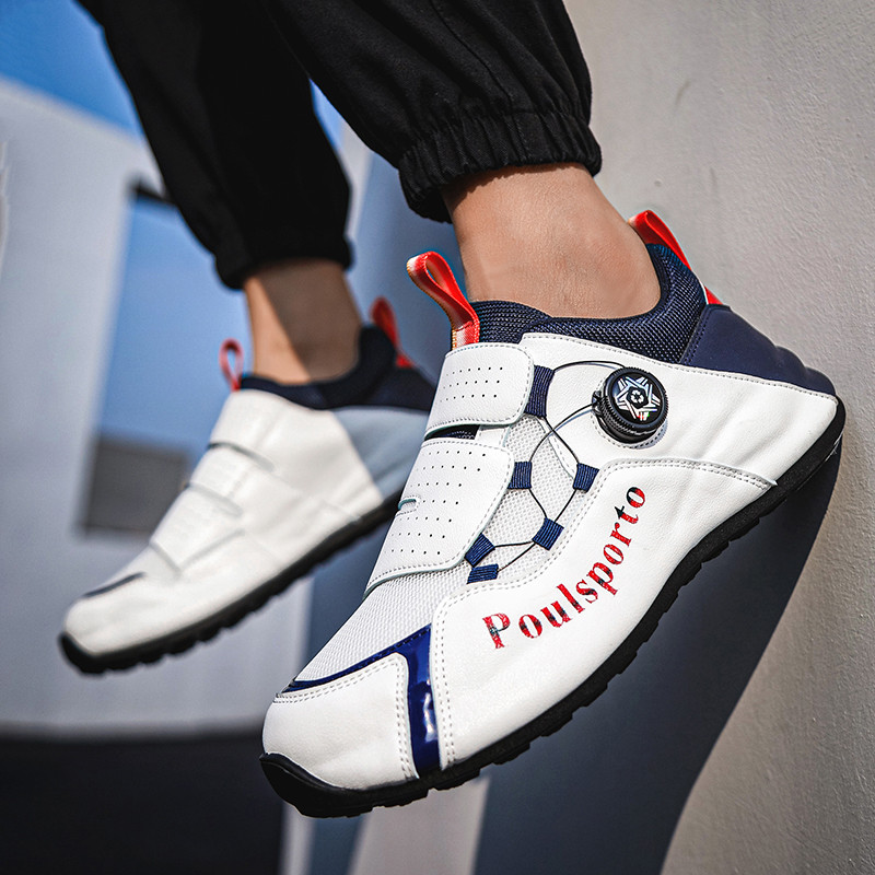 Hálós, légáteresztő golfcipők Férfi fitnesz csúszásmentes kocogócipők Férfi kültéri füves golfcipők