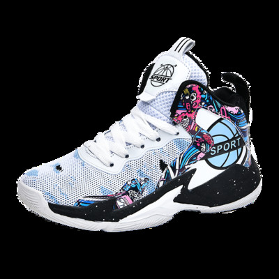 Meeste korvpallijalatsid kõrge ülaosaga saapad Pehmendav vastupidav jalanõu Meeste jõusaalitreening korvpallijalats Suurus 35-45