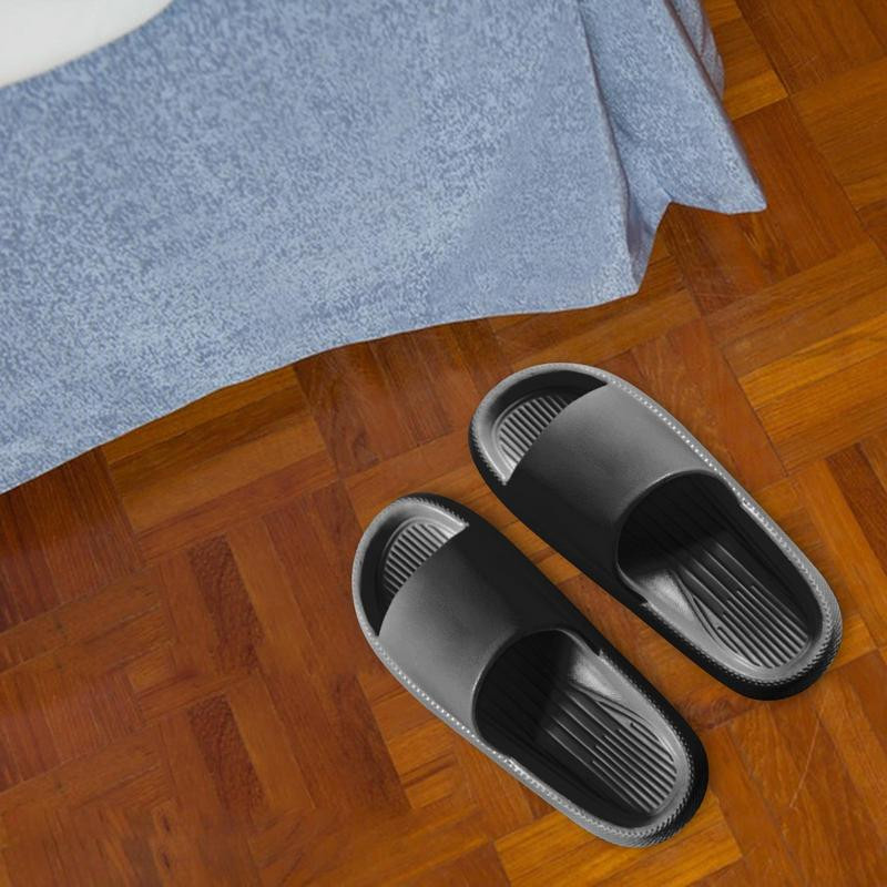 Pagalvės šlepetės Lengvos pagalvės šlepetės moterims ir vyrams, ypač patogios, paminkštintos storu padu pagalvės šlepetėmis