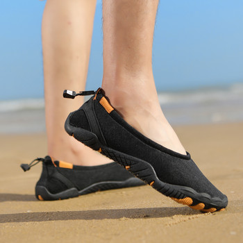 Feslisho бързосъхнещи плажни водни обувки унисекс плувни аква сандали боси сърф нагоре по течението маратонки жени мъже леки морски