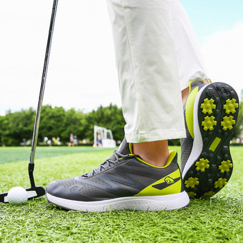 2022 Нови готини обувки за голф за мъже Професионални мъжки спортни обувки за тренировка на голфъри Нехлъзгащи се маратонки за голф за джогинг Голям размер 48