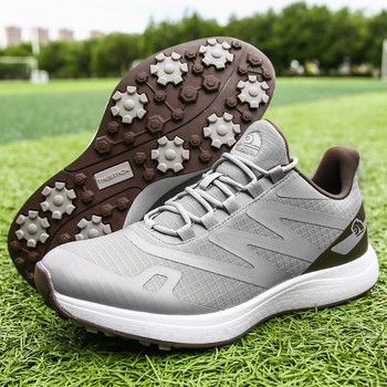 2022 Нови готини обувки за голф за мъже Професионални мъжки спортни обувки за тренировка на голфъри Нехлъзгащи се маратонки за голф за джогинг Голям размер 48