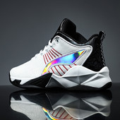 Aukštos kokybės berniukų vyriški krepšinio batai Vyriški amortizuojantys lengvi krepšinio sportbačiai Vyriški Zapatos Hombre kvėpuojantys lauko sportiniai bateliai