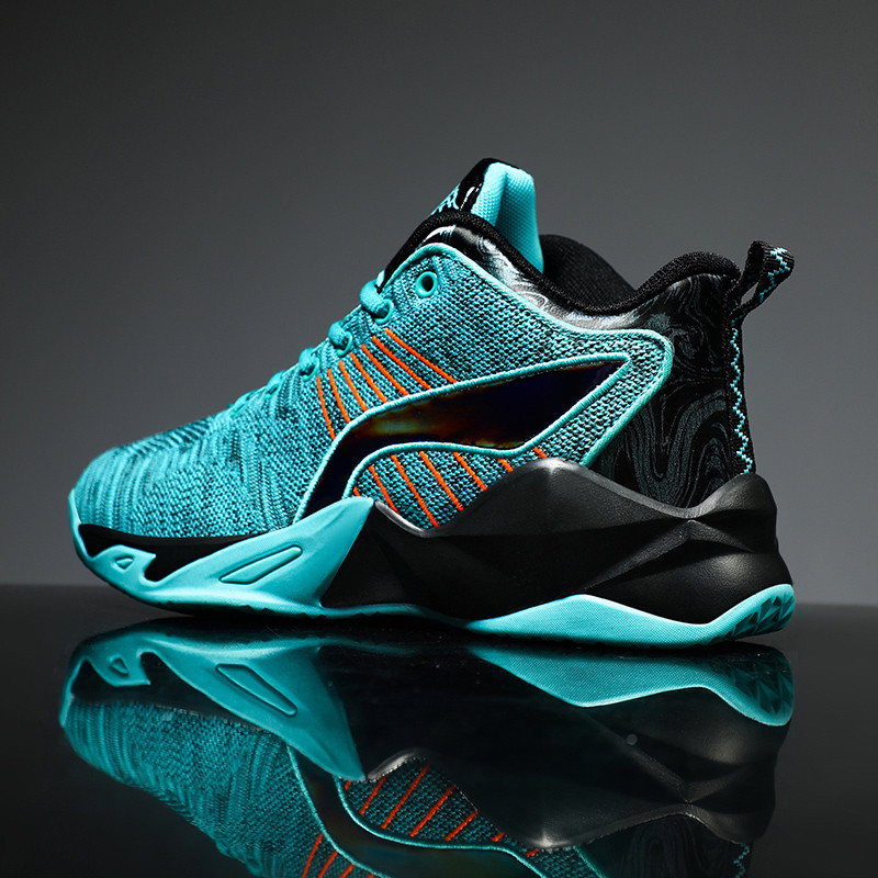 Aukštos kokybės berniukų vyriški krepšinio batai Vyriški amortizuojantys lengvi krepšinio sportbačiai Vyriški Zapatos Hombre kvėpuojantys lauko sportiniai bateliai
