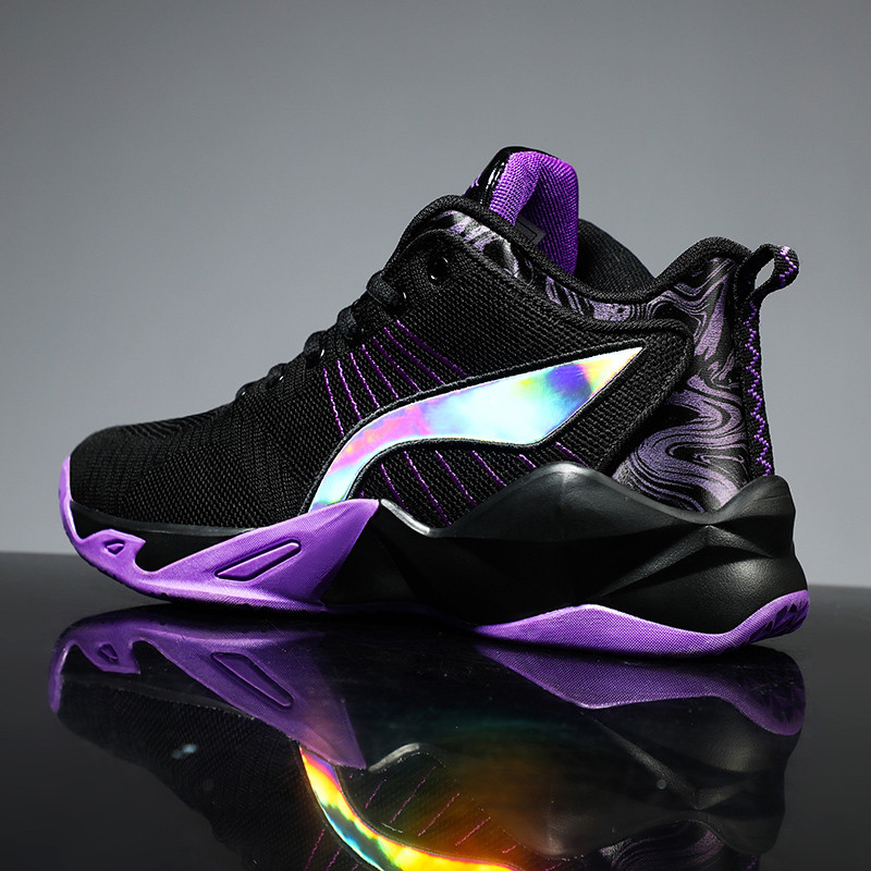 Aukštos kokybės berniukų vyriški krepšinio batai Vyriški amortizuojantys lengvi krepšinio sportbačiai Vyriški Zapatos Hombre kvėpuojantys lauko sportiniai bateliai