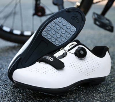 Ανδρικά παπούτσια ποδηλασίας MTB Sneaker Mountain Γυναικεία ποδήλατο Αναπνεύσιμα παπούτσια ποδηλάτου Αγωνιστικά παπούτσια που κλειδώνουν μόνοι τους Sapatos De Ciclismo MTB