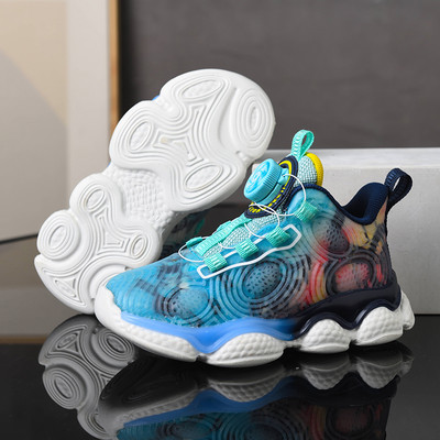 Fiú márkájú kosárlabdacipők gyerekeknek tornacipők vastag talpú, csúszásmentes gyermek sportcipők gyermek fiú kosár tornacipők