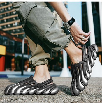 Νέα Trend Αθλητικά Σανδάλια Ανδρικά μαλακά καλοκαιρινά αναπνέοντα παντόφλες Wrap Toe Sindal Beach Ανδρικά Αντιολισθητικά παπούτσια Aqua για περπάτημα ψαρέματος