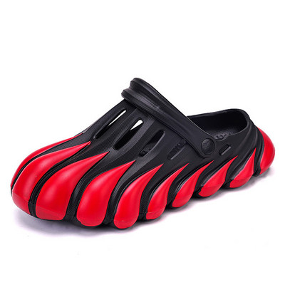 Új Trend Sportszandál Férfi Puha Nyári Légáteresztő Papucs Tekervényes Strandszandál Férfi csúszásgátló vízi cipő horgászathoz