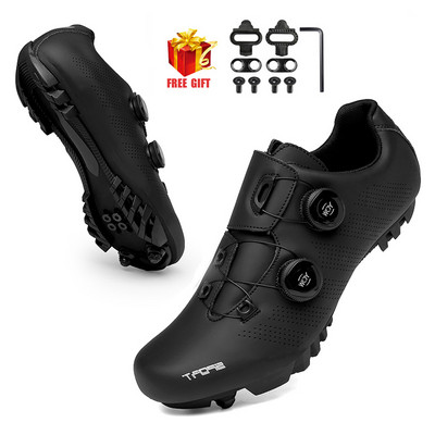 Crampoane MTB profesionale Pantofi Bărbați Ciclism Viteză Pantofi Pantofi pentru biciclete de drum Pantofi de curse Femei Bicicletă cu autoblocare Încălțăminte de munte SPD