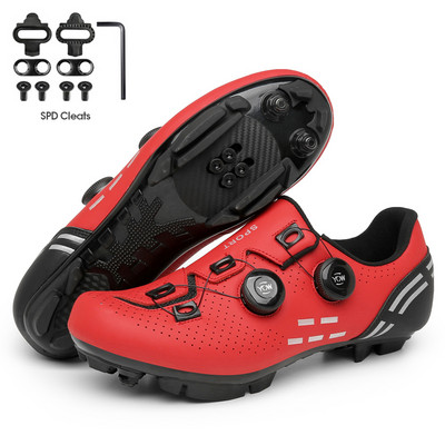 Jauni Riteņbraukšanas Apavi Mtb Vīriešu Plakanās Klips Road Bike Sneakers Sieviešu kalnu Velosipēdu apavi SPD Racing Riteņbraukšanai Zapatillas Ciclismo Mtb