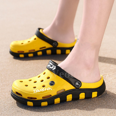 Daiwa suvised välispordid meeste naiste hingavad libisemiskindlad rannasandaalid, kerged ja kerged kulumiskindlad rannakahlamiskingad