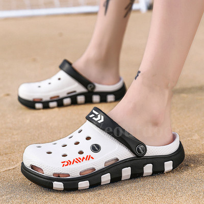 Daiwa suvised välispordid meeste naiste hingavad libisemiskindlad rannasandaalid, kerged ja kerged kulumiskindlad rannakahlamiskingad