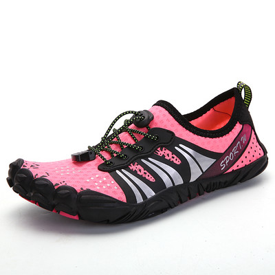 JIEMIAO Férfi Strand Vízi Cipők Csúszásmentes mezítlábas Aqua Shoe Surf Swimming Wading Cipők Női Quick-Dry Fitness Cipők