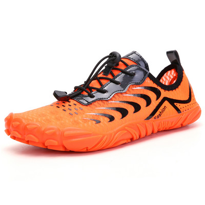 JIEMIAO Férfi Strand Vízi Cipők Csúszásmentes mezítlábas Aqua Shoe Surf Swimming Wading Cipők Női Quick-Dry Fitness Cipők