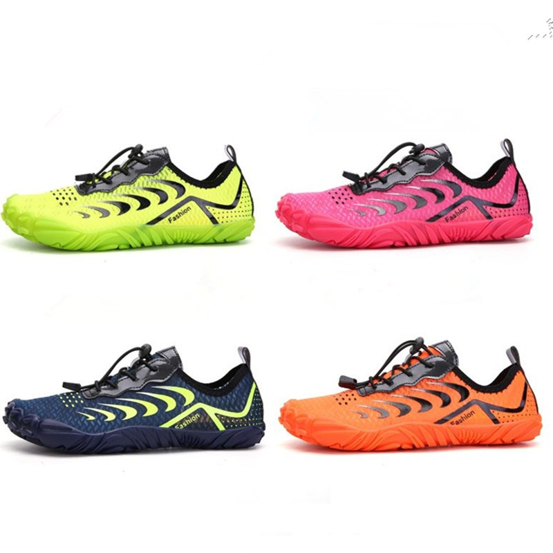 JIEMIAO Férfi Strand Vízi Cipők Csúszásmentes mezítlábas Aqua Shoe Surf Swimming Wading Cipők Női Quick-Dry Fitness Cipők