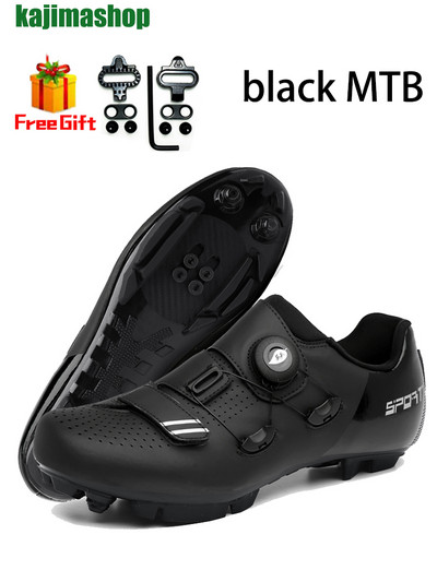 2022 velosipēdistu apavi mtb velosipēdistu kedas skavas Neslīdoši vīriešu kalnu riteņbraukšanas apavi Velosipēdu apavi spd ceļa apavi speed carbon