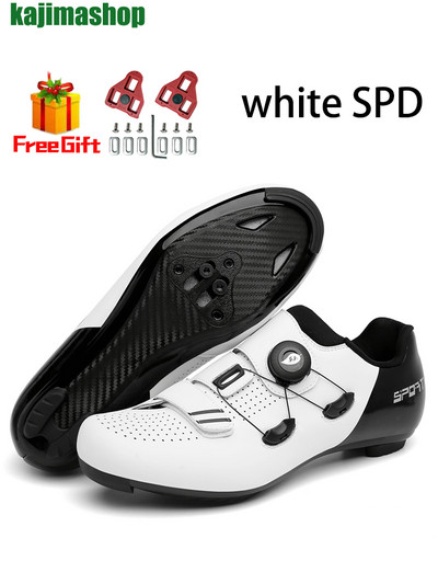 2022 velosipēdistu apavi mtb velosipēdistu kedas skavas Neslīdoši vīriešu kalnu riteņbraukšanas apavi Velosipēdu apavi spd ceļa apavi speed carbon