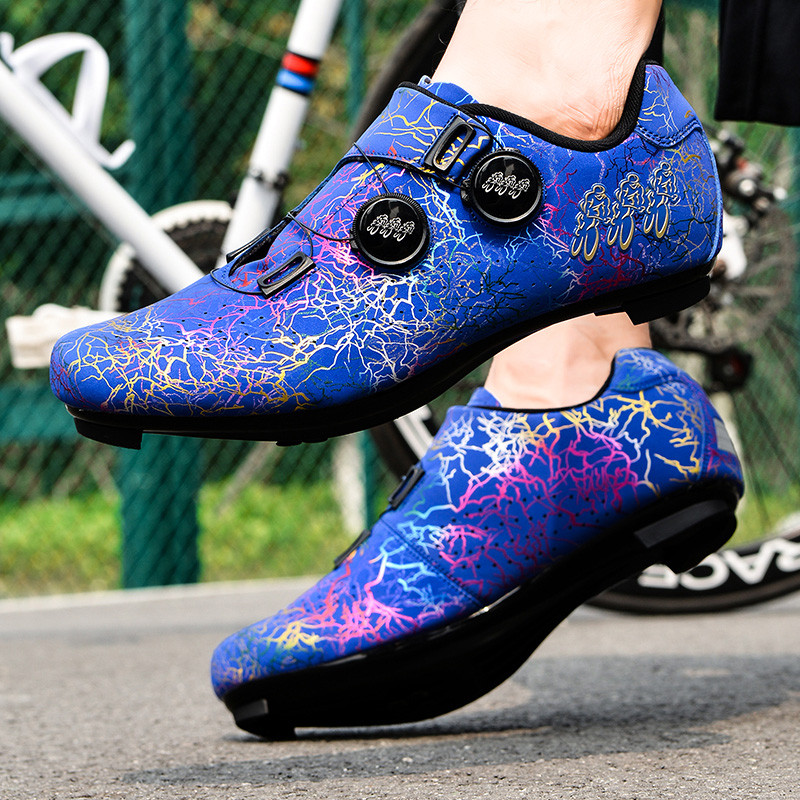 SPD Cycling Sneaker Mtb Férfi Női Hegyi Kerékpáros Lábbeli Ultralight Racing Road Bike Cipők Lapos Cleats Dirt Speed Cipők