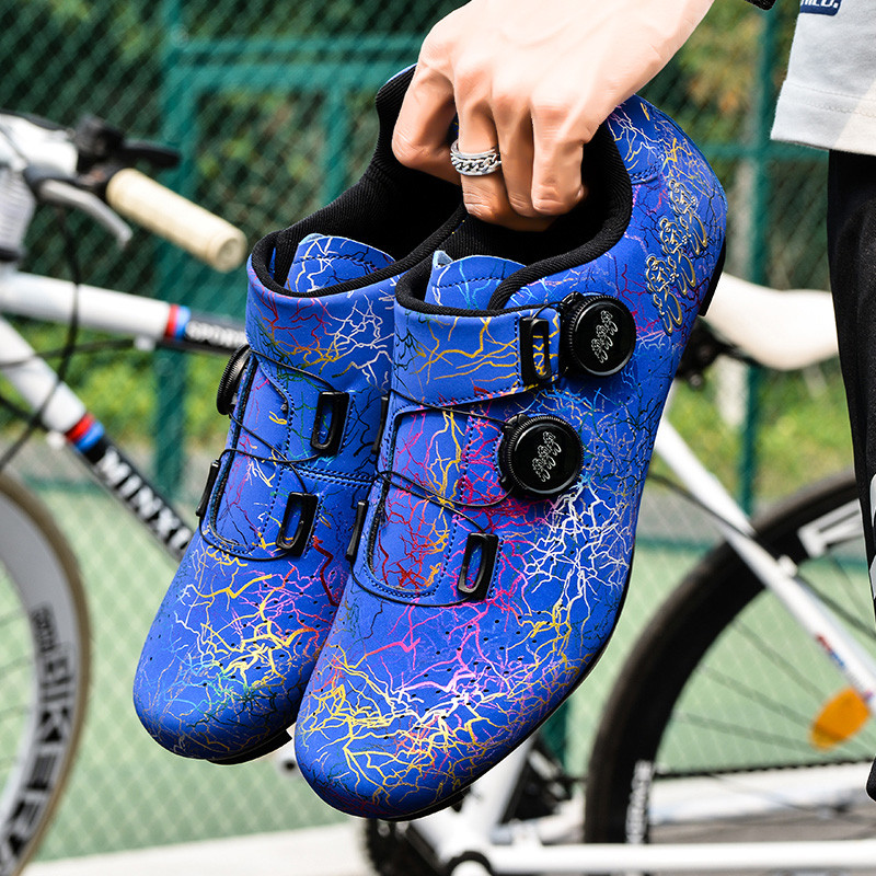 SPD Cycling Sneaker Mtb Férfi Női Hegyi Kerékpáros Lábbeli Ultralight Racing Road Bike Cipők Lapos Cleats Dirt Speed Cipők
