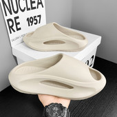 Jaunas vasaras sporta čības pāra čības sievietēm ar biezu dibenu vīriešu slaidi, vieglas āra pludmales sandales vīriešiem