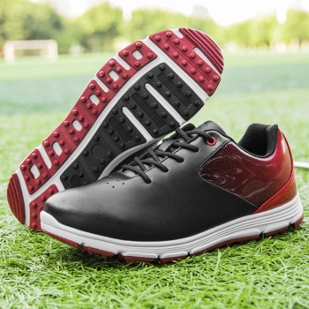 Нови водоустойчиви обувки за голф, мъжки обувки за открито, размер 39-47, противоплъзгащи се обувки за ходене, удобни обувки за джогинг, ходене