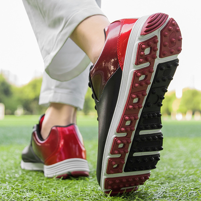 Jauni ūdensnecaurlaidīgi golfa trenažieru apavi Vīriešu āra 39.-47. izmēri, neslīdoši pastaigu apavi, ērti skriešanas apavi