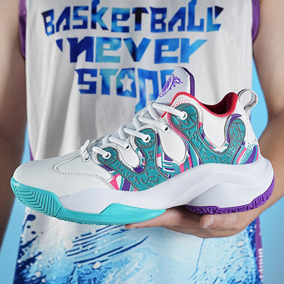 2023 m. Vyriški krepšinio bateliai, amortizatoriai, moteriški sportiniai bateliai, treniruotės Sportiniai vaikų krepšinio sportbačiai, 36–46 dydis