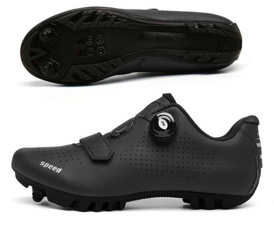 SENAGE kerékpáros tornacipő MTB stoplis cipő Férfi hegyi kerékpáros cipő SPD Route kapcsok Shimano Sports Speed Dirt Road kerékpáros csizmákhoz