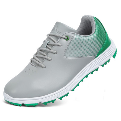 Új vízálló golfcipő férfi tüskés golfcipő fehér fekete nagy 39-48 csúszásgátló sétacipő férfi minőségi sportcipő