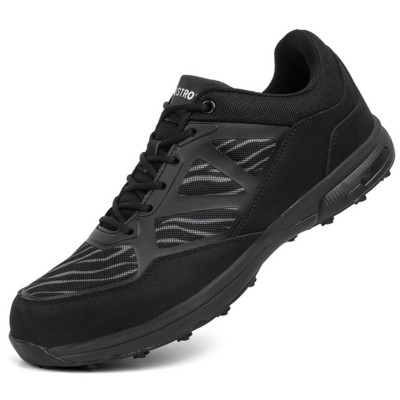 Új vízálló golfcipő férfi tüskés golfcipő fehér fekete nagy 39-48 csúszásgátló sétacipő férfi minőségi sportcipő