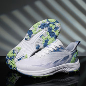 Pantofi de antrenament pentru jucători de golf noi, de lux, pentru bărbați, pantofi de sport ocazional pentru tineret, ușoare, pentru antrenament pentru jucători de golf