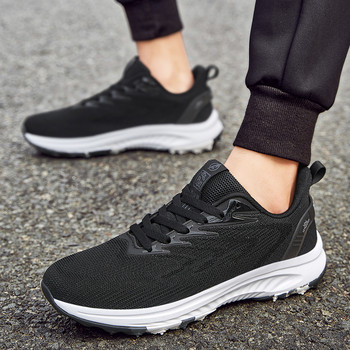 Нови луксозни мъжки маратонки за тренировки на голфъри Удобни младежки ежедневни спортни обувки Леки трендови обувки за голфъри