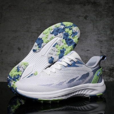 Pantofi de antrenament pentru jucători de golf noi, de lux, pentru bărbați, pantofi de sport ocazional pentru tineret, ușoare, pentru antrenament pentru jucători de golf