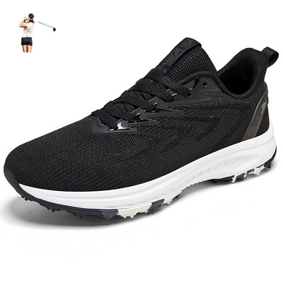 Дамски модни обувки за голф, дишащи момичета, леки тренировъчни спортни маратонки за голф, ежедневни луксозни обувки за голф в тенденция