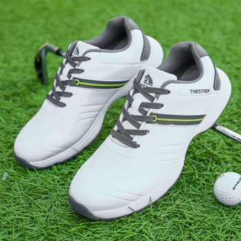 Нови обувки за голф Мъжки шипове Облекла за голф за мъже Професионални маратонки за ходене Луксозни обувки за фитнес
