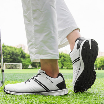 Νέα παπούτσια γκολφ ανδρικά αδιάβροχα φορέματα γκολφ για άνδρες ελαφριά παπούτσια γκολφ Άνετα αθλητικά παπούτσια για περπάτημα