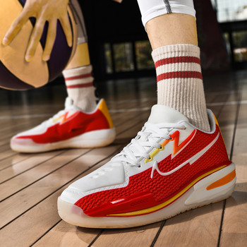 Нови мъжки маратонки Дишащи баскетболни спортни обувки Леки маратонки за жени Мъже Спортни обувки за фитнес тренировка